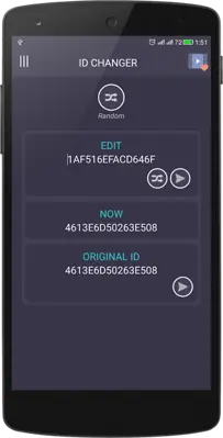 Android ID Changer android App screenshot 0